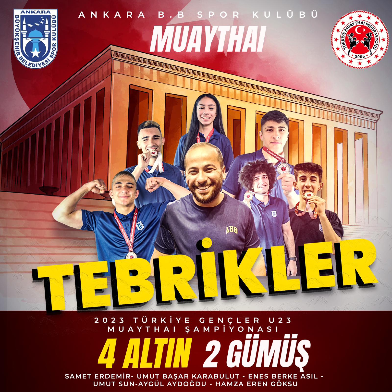 Ankara B.B Spor Kulübü Muaythai Alt Yapısı Fetih Spor akademisi Rüzgarı